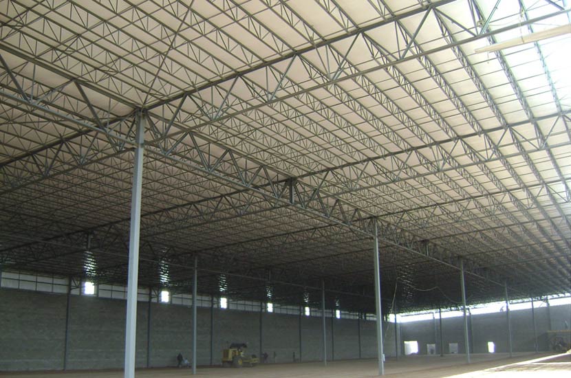 Nave industrial NUPRO — estructura de acero SQ Tech, Sonora